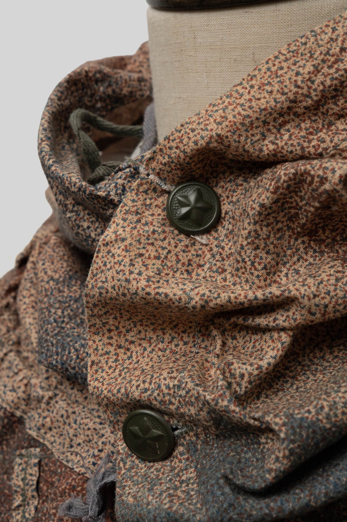 80s Yugoslavia Army Sniper Smock Microdot Camouflage with groove and bag