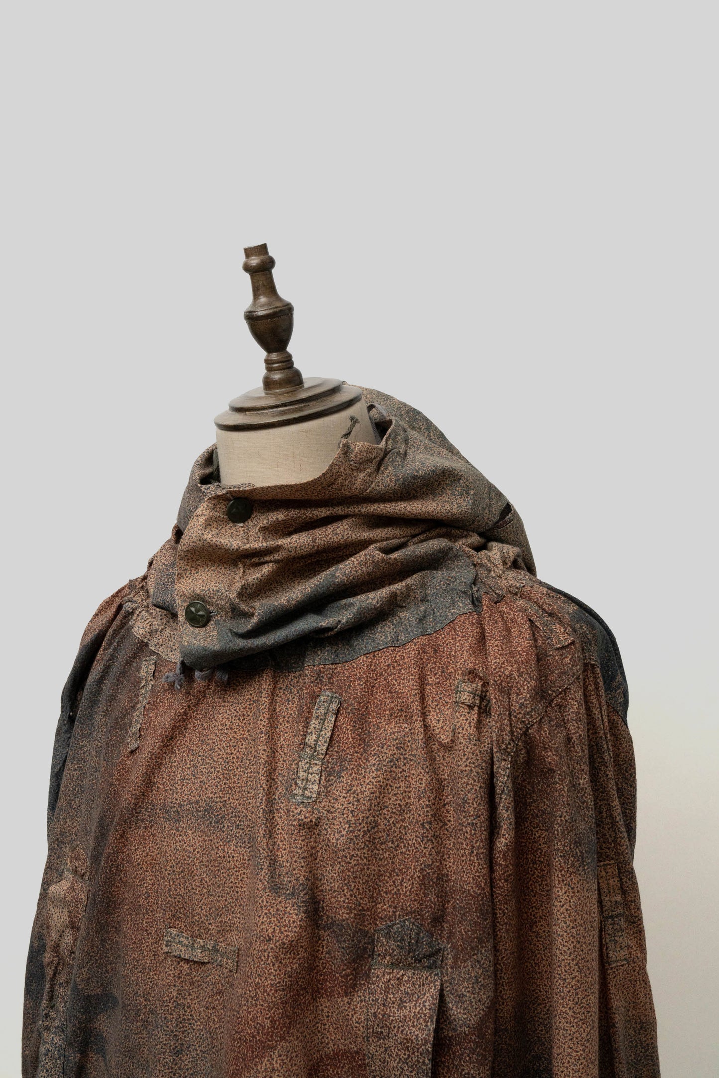 80s Yugoslavia Army Sniper Smock Microdot Camouflage with groove and bag