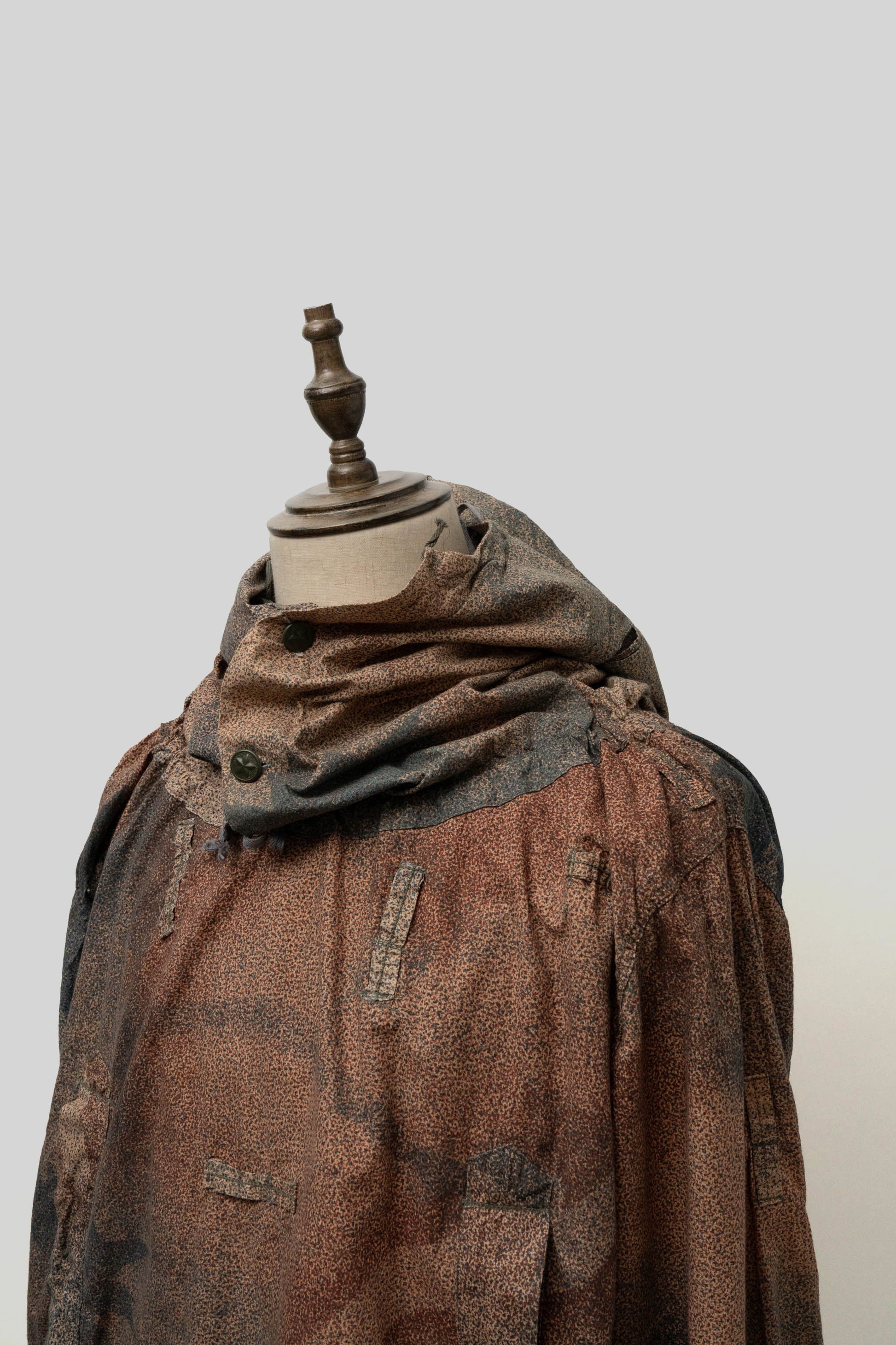 80s Yugoslavia Army Sniper Smock Microdot Camouflage with groove and bag