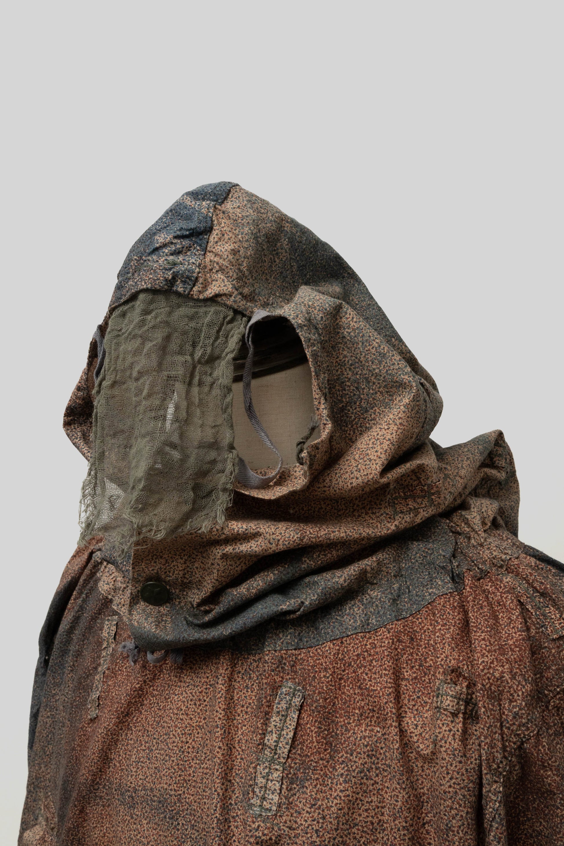 80s Yugoslavia Army Sniper Smock Microdot Camouflage with groove and bag