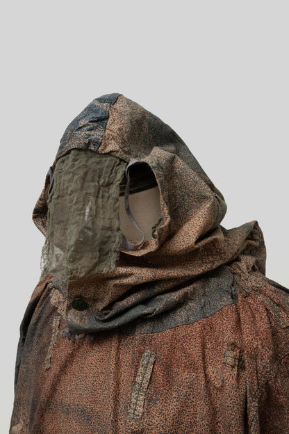 80s Yugoslavia Army Sniper Smock Microdot Camouflage with groove and bag