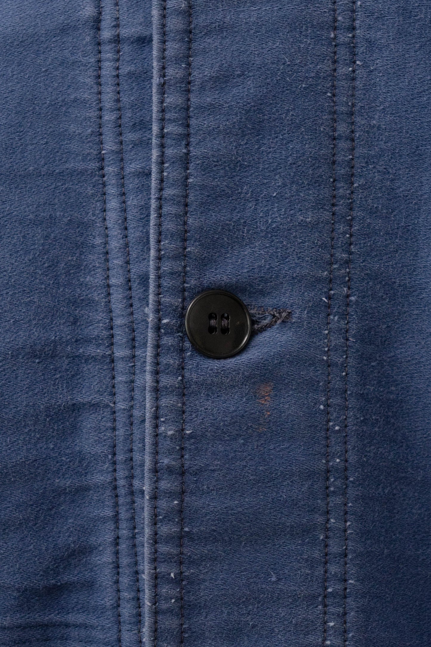 40s french work blue moleskin jacket
