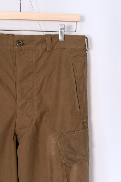 1940 年代法國陸軍 M-47 野戰褲 Hopsack LateModel DEADSTOCK