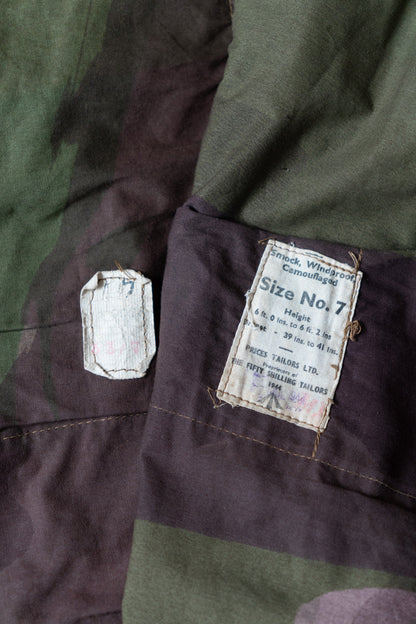 40s WWⅡ British Army SAS Camouflage Smock DEAD STOCK