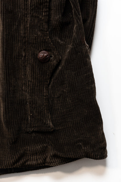30s AdolpheLafont Brown Corduroy Hunting Jacket