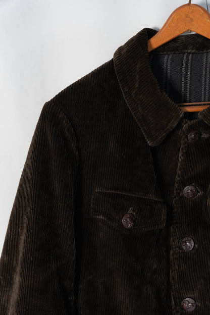 30s AdolpheLafont Brown Corduroy Hunting Jacket