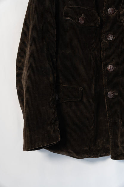 30s AdolpheLafont Brown Corduroy Hunting Jacket