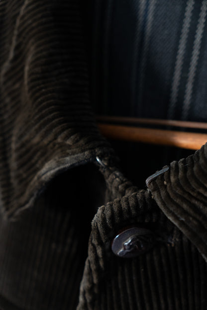 30s AdolpheLafont Brown Corduroy Hunting Jacket