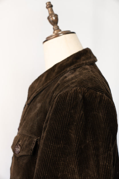 30s AdolpheLafont Brown Corduroy Hunting Jacket
