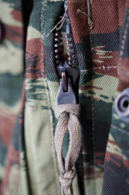 60s French Army TAP47/56 Paratrooper Jacket Lizard Camo