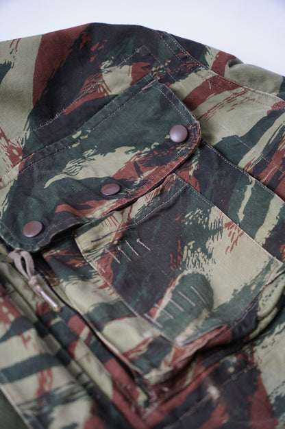 60s French Army TAP47/56 Paratrooper Jacket Lizard Camo