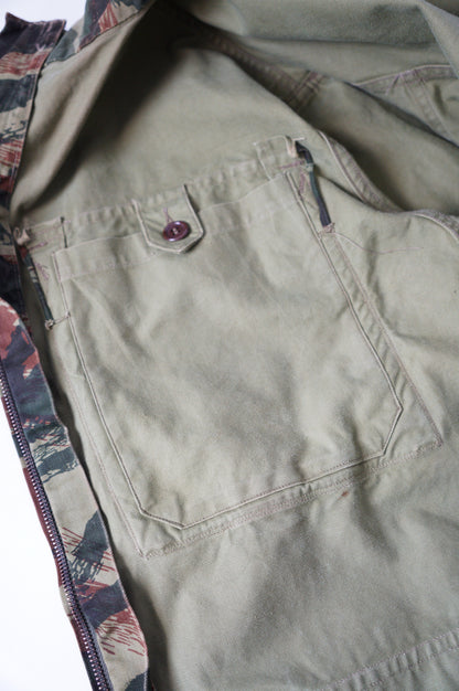 60s French Army TAP47/56 Paratrooper Jacket Lizard Camo