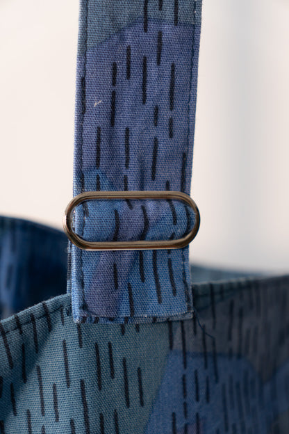 80s Czechoslovakian Fire Brigade Blue Sprinter Camouflage Trouser Deadstock