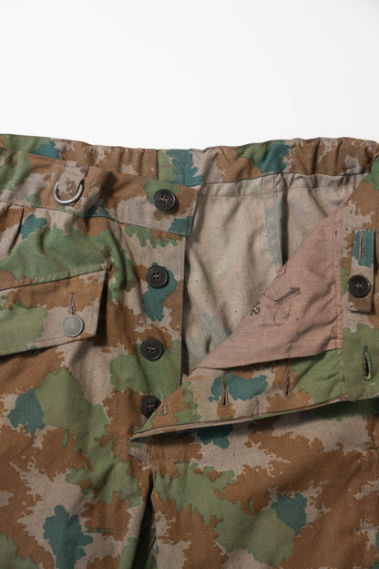 60s GERMAN ARMY BLUMENTARN CAMOUFLAGE TROUSER DEADSTOCK