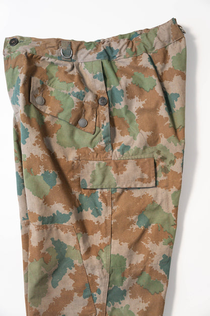60s GERMAN ARMY BLUMENTARN CAMOUFLAGE TROUSER DEADSTOCK