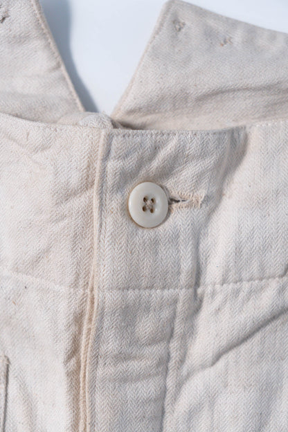40s GERMAN KRIEGSMARINE DRILLICH HBT LINEN TROUSER