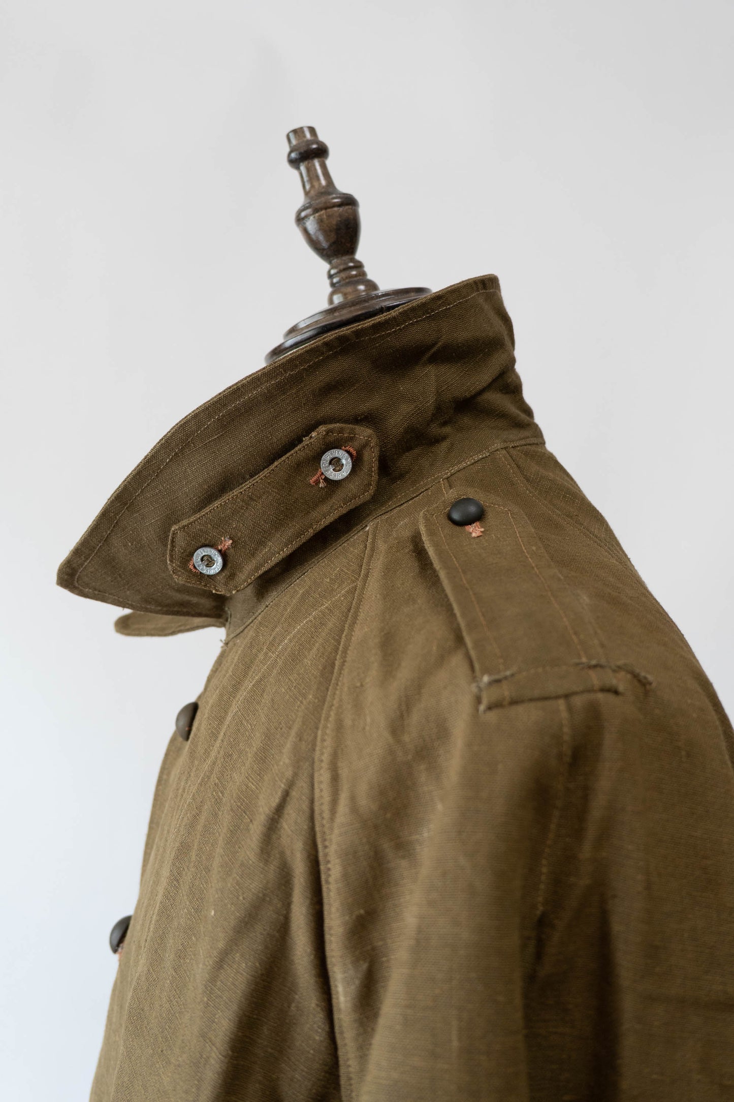 M35 French Army Motorcycle Coat Linen DEADSTOCK 2