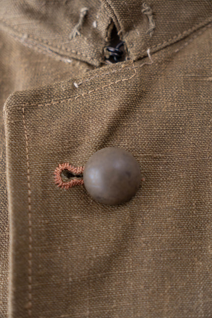 M35 French Army Motorcycle Coat Linen DEADSTOCK 2