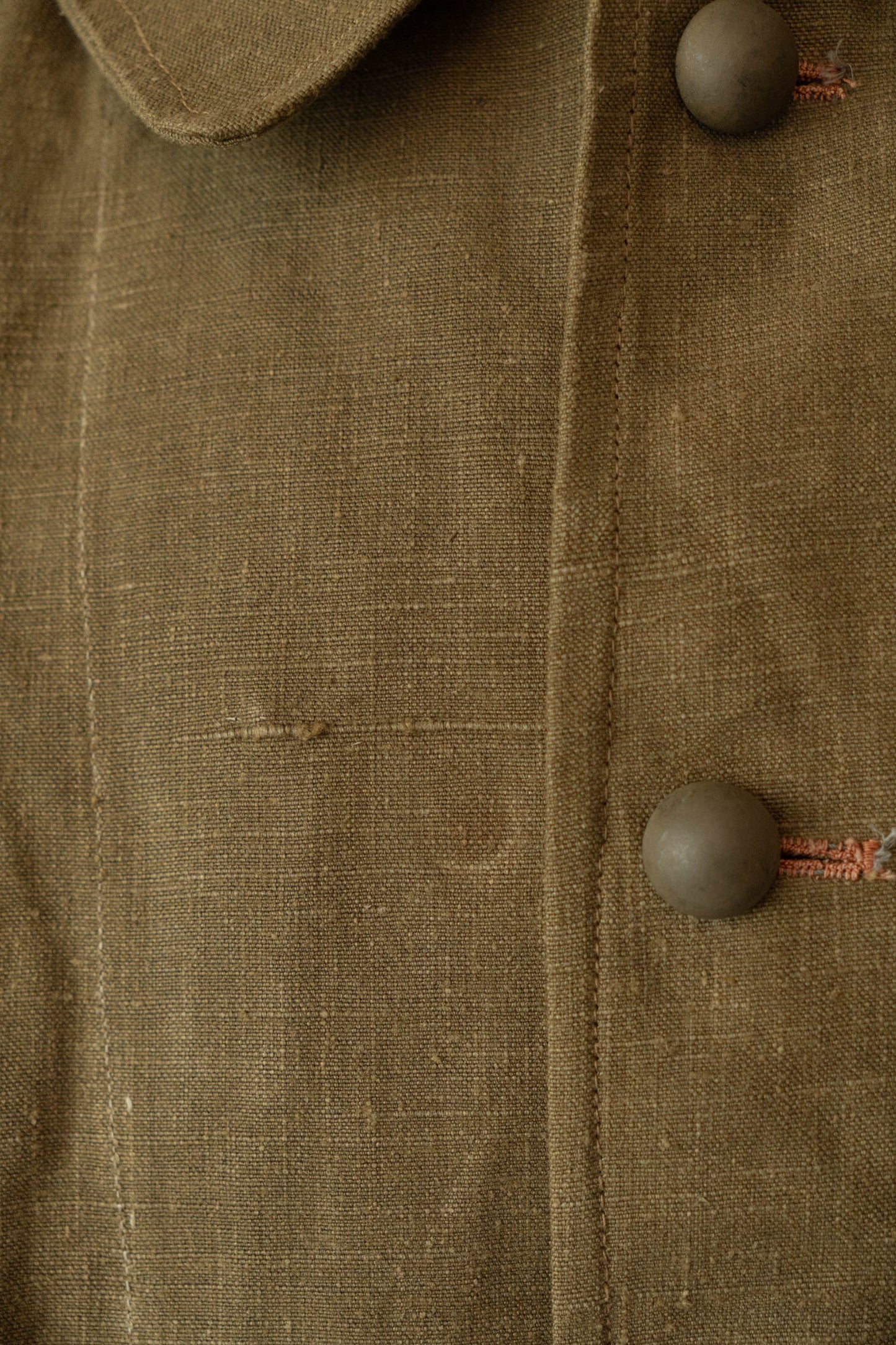M35 French Army Motorcycle Coat Linen DEADSTOCK 1