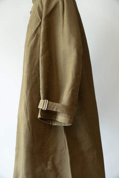 M35 French Army Motorcycle Coat Linen DEADSTOCK 1