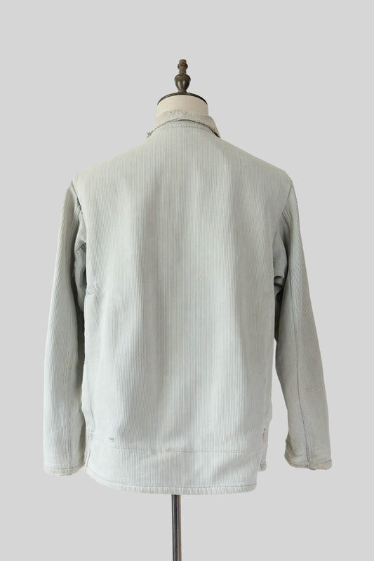 50s LE MONT ST MICHEL COTTON PIQUE HUNTING JACKET