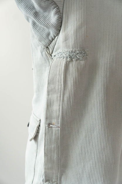 50s LE MONT ST MICHEL COTTON PIQUE HUNTING JACKET