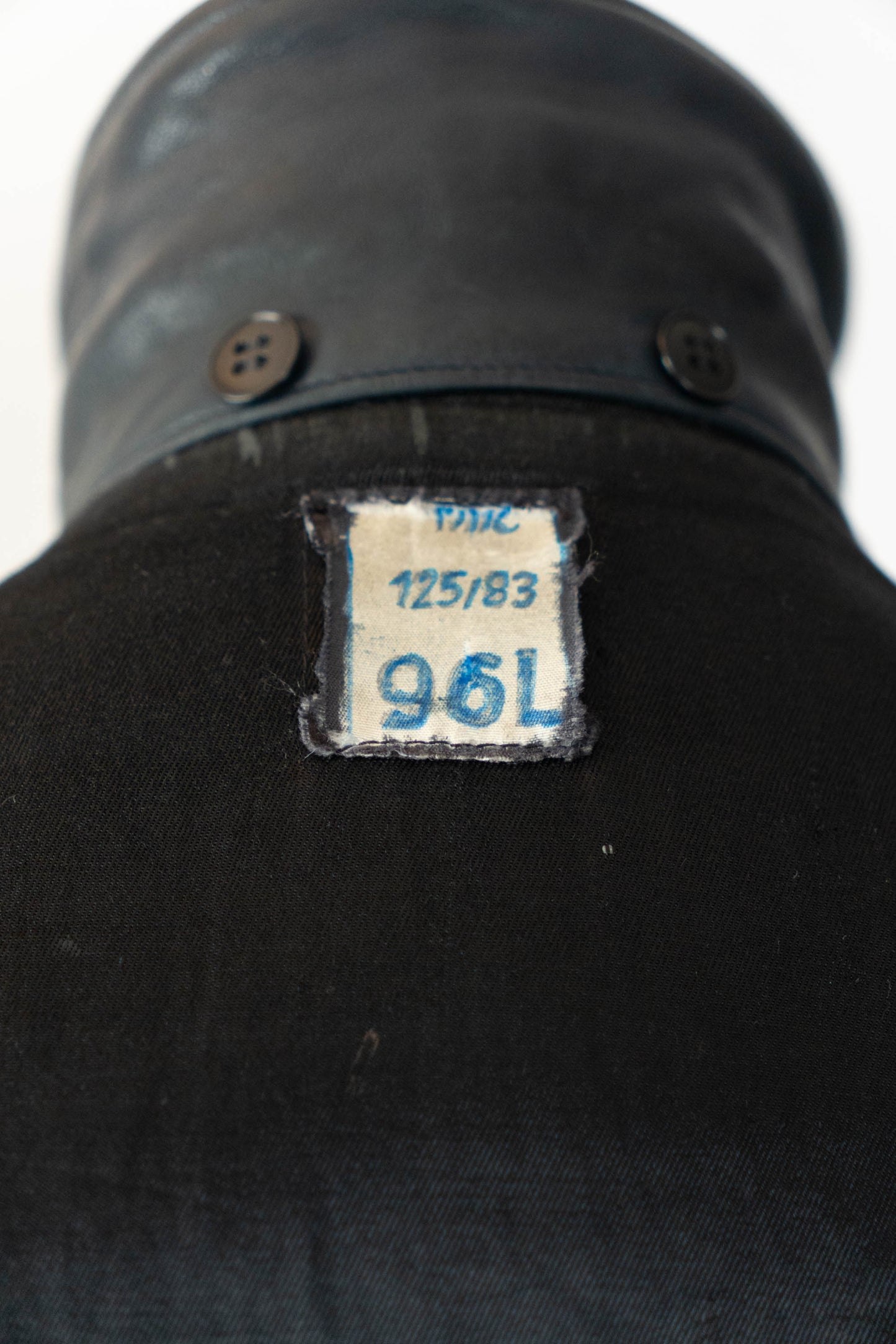 70s French Air Force Pilot Leather Jacket Original①