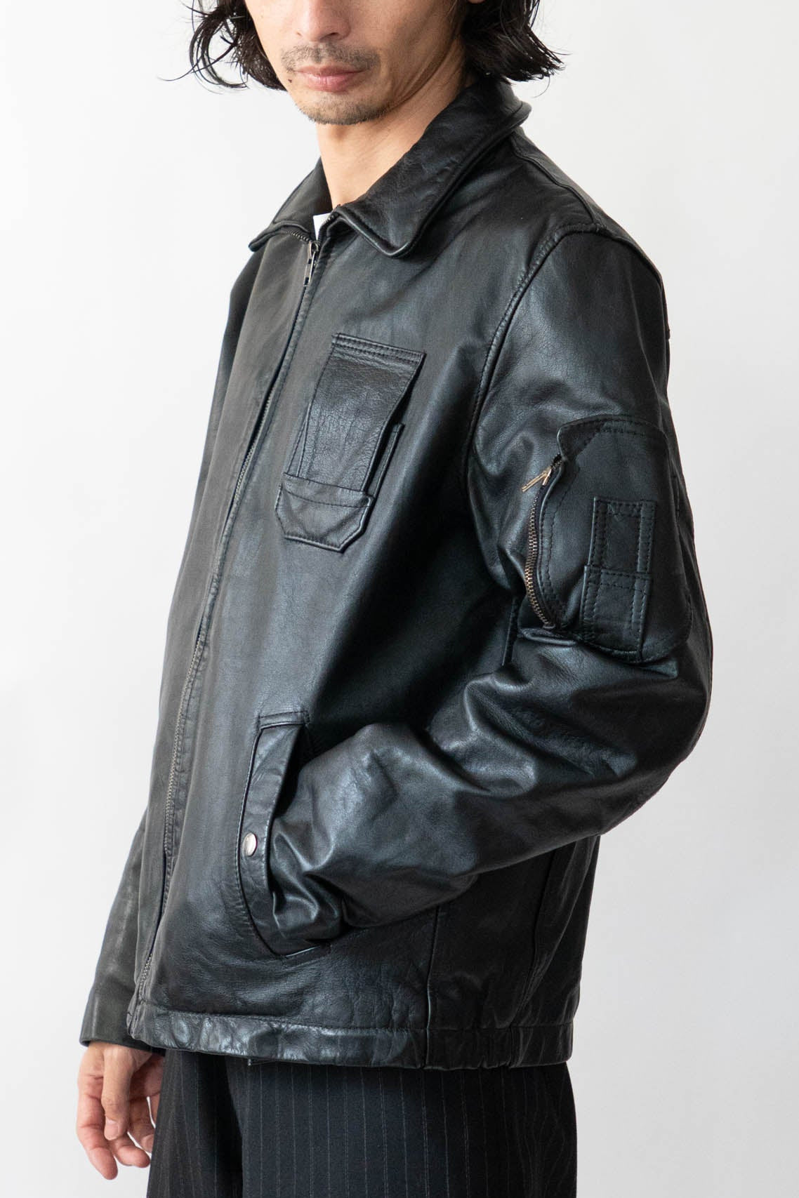 パイロットレザージャケット