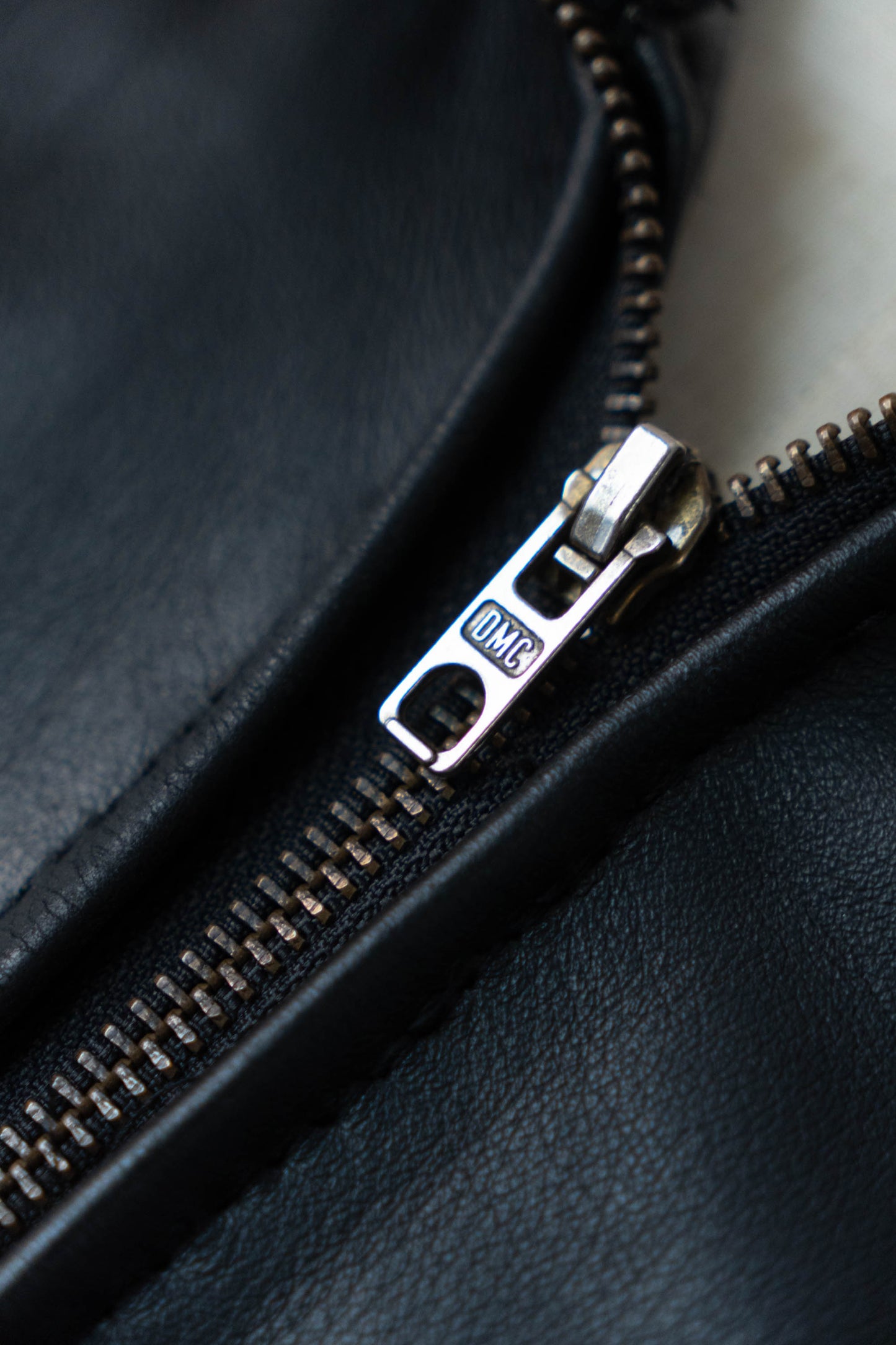 70s French Air Force Pilot Leather Jacket civilian①