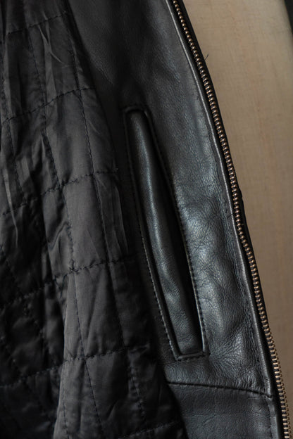 70s French Air Force Pilot Leather Jacket civilian①