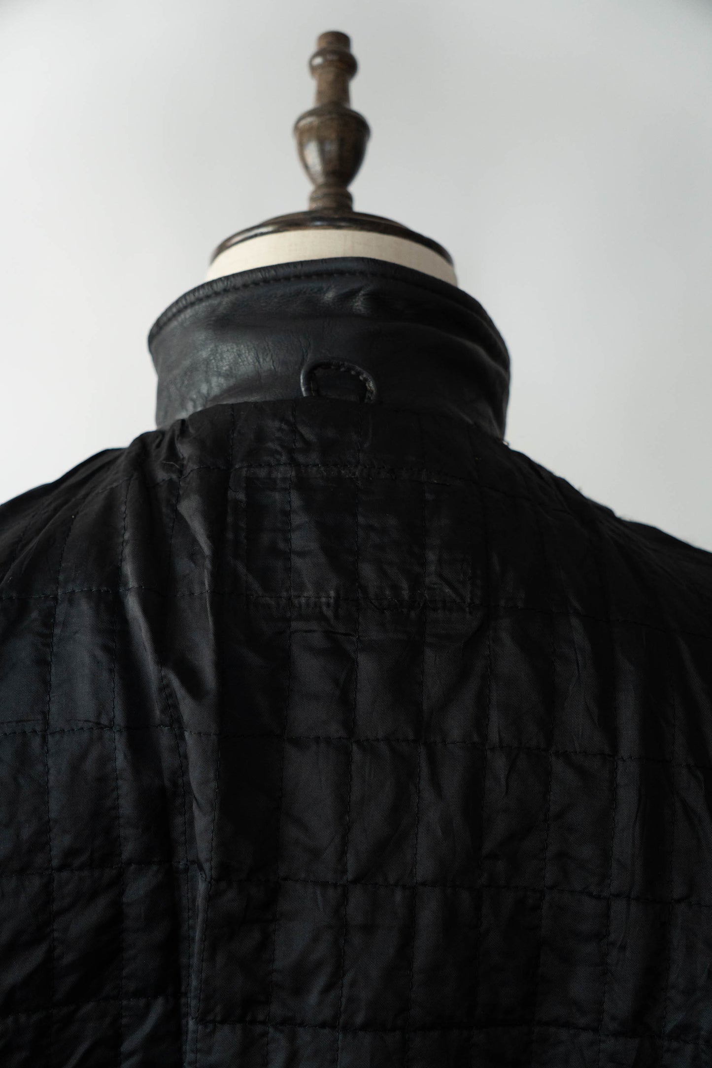 70s French Air Force Pilot Leather Jacket civilian①