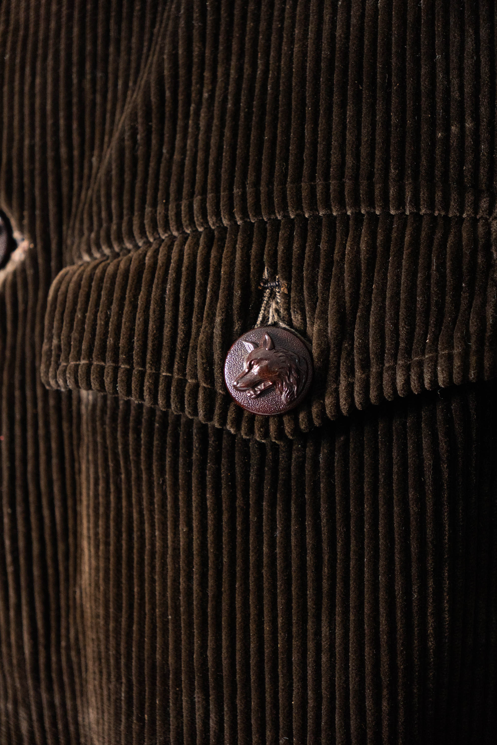 30s AdolpheLafont Brown Corduroy Hunting Jacket – edeak vintage