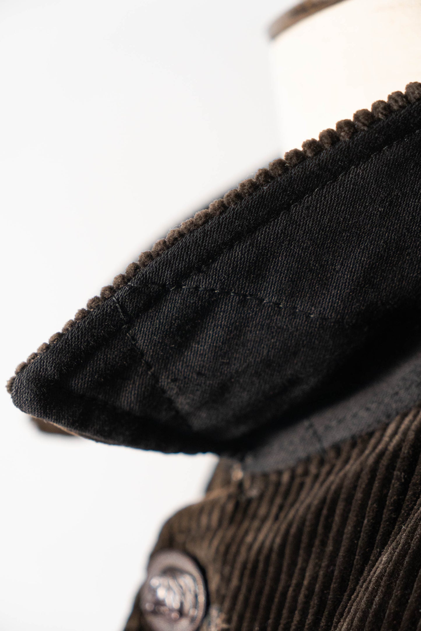 30 年代 AdolpheLafont 棕色燈芯絨狩獵夾克