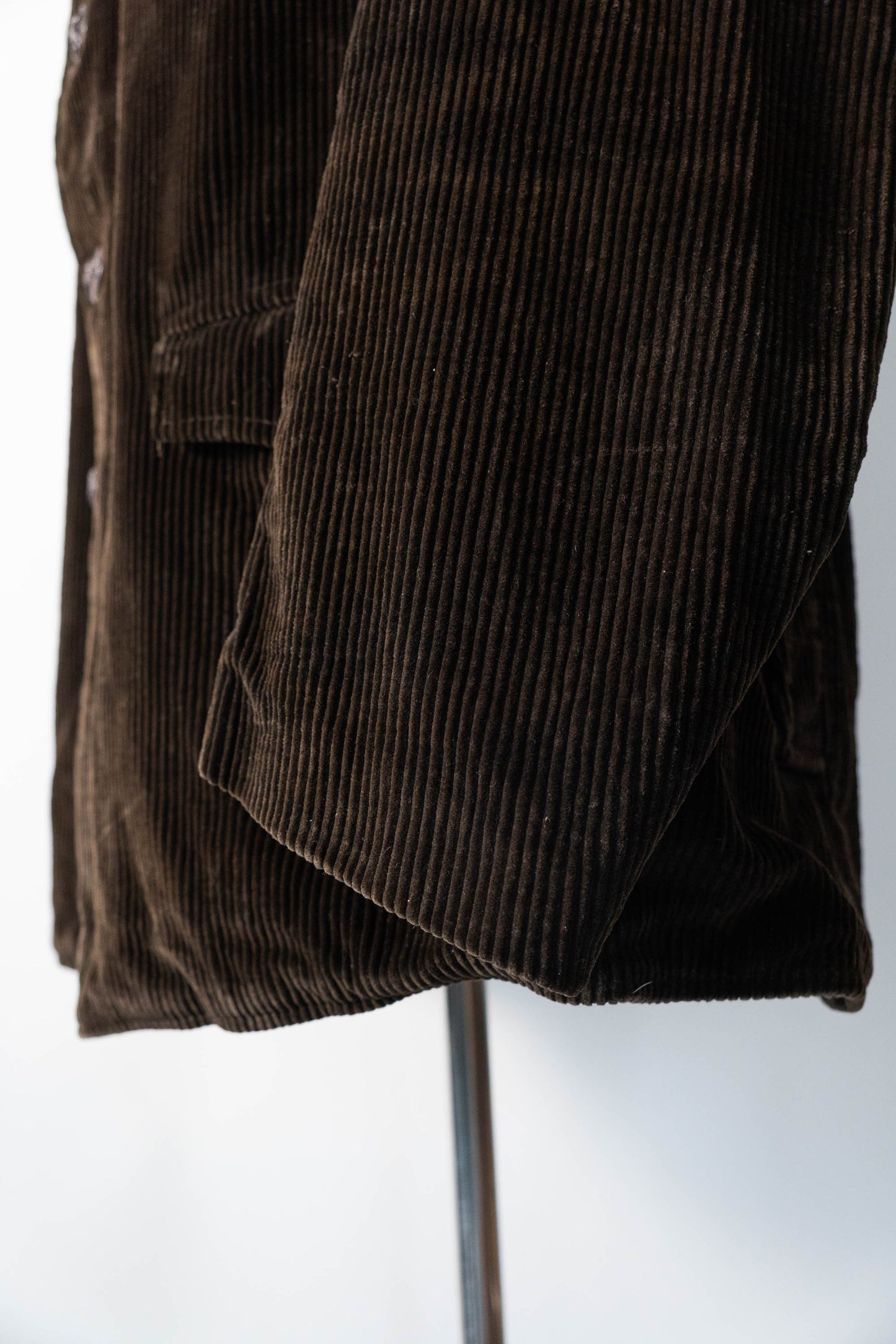 30 年代 AdolpheLafont 棕色燈芯絨狩獵夾克