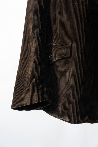 30 年代 AdolpheLafont 棕色燈芯絨狩獵夾克