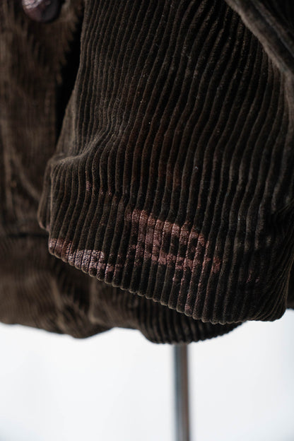 30 年代 AdolpheLafont 棕色燈芯絨狩獵夾克