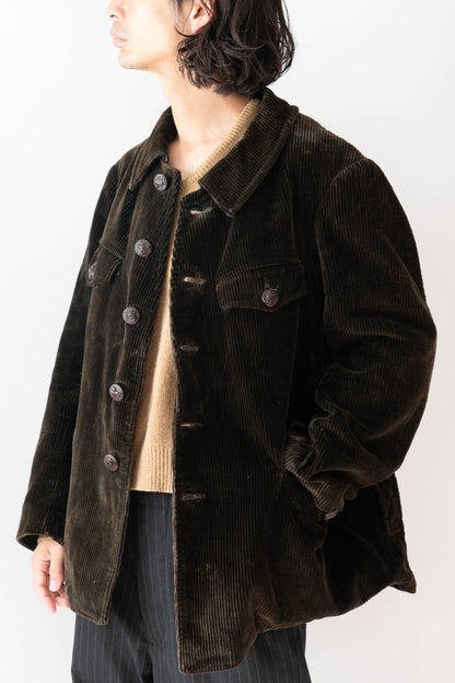 アドルフラフォン　ハンティング　コーデュロイ　ジャケット