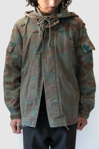 60s GERMAN ARMY BLUMENTARN CAMOUFLAGE SNIPER JACKET