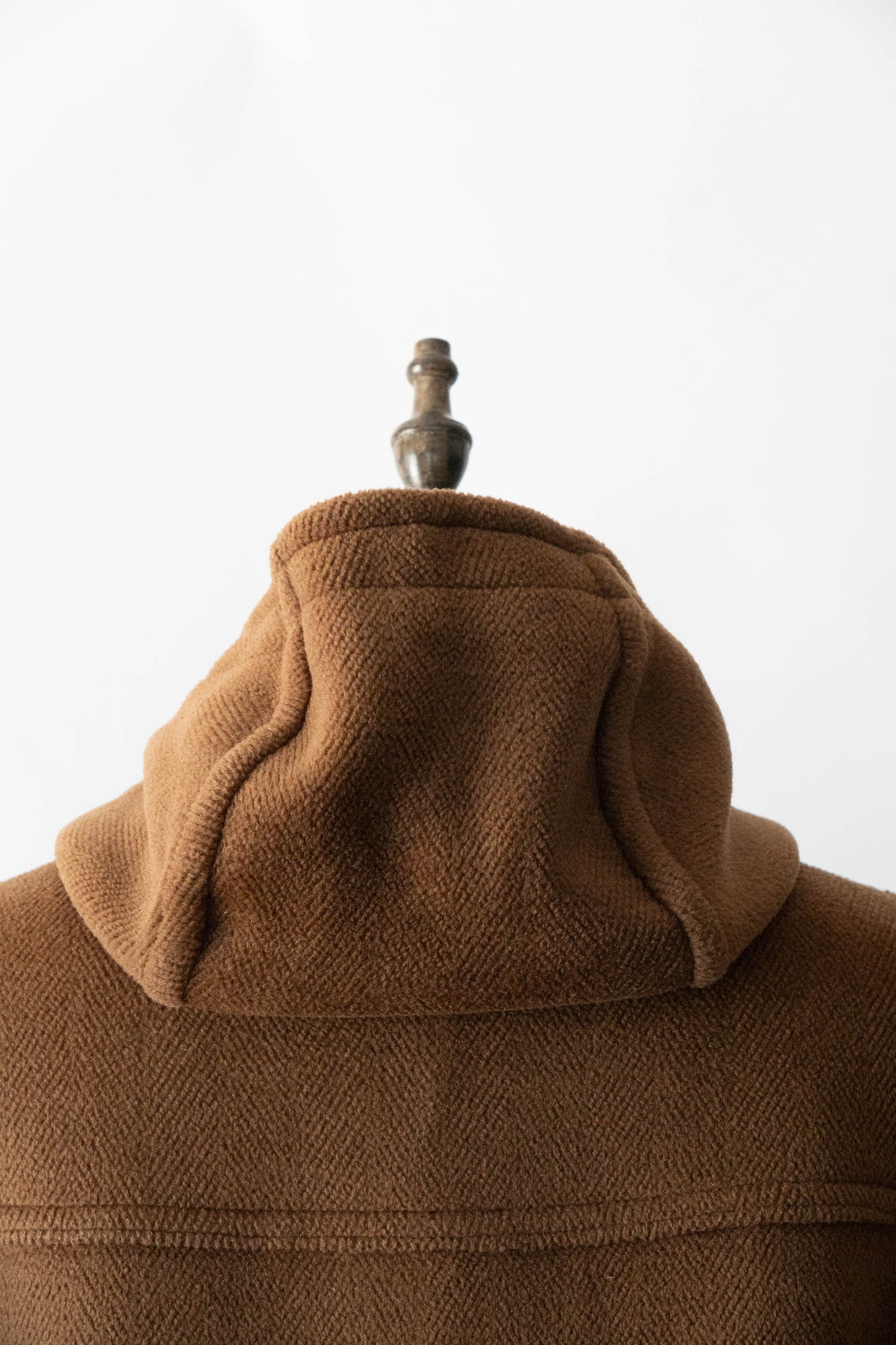 90s Invertere wool hbt duffle coat moorbrok fabric