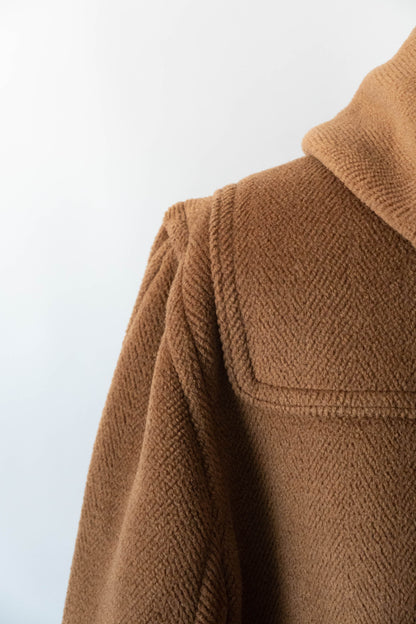 90s Invertere wool hbt duffle coat moorbrok fabric