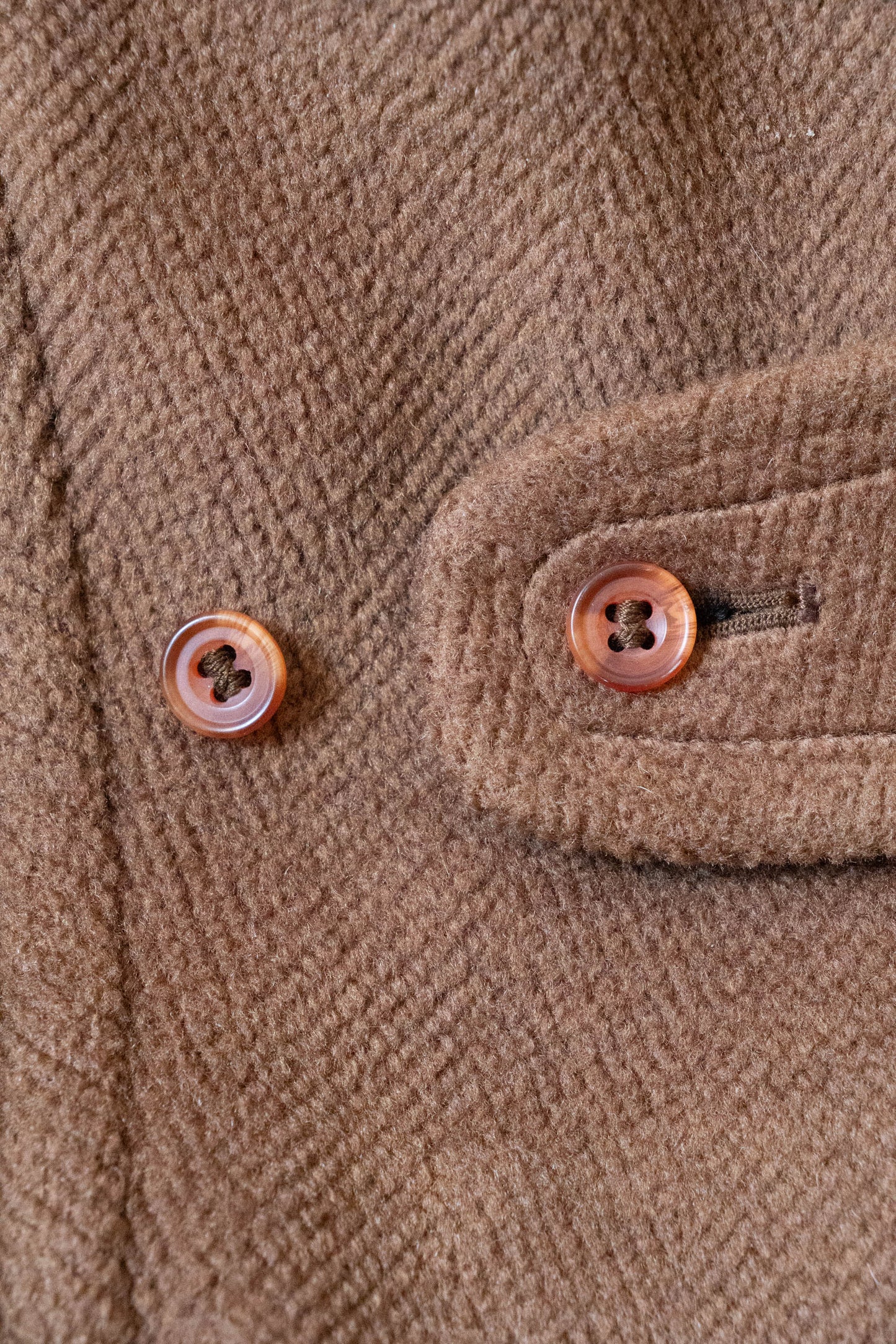 90s Invertere wool hbt duffle coat moorbrok fabric