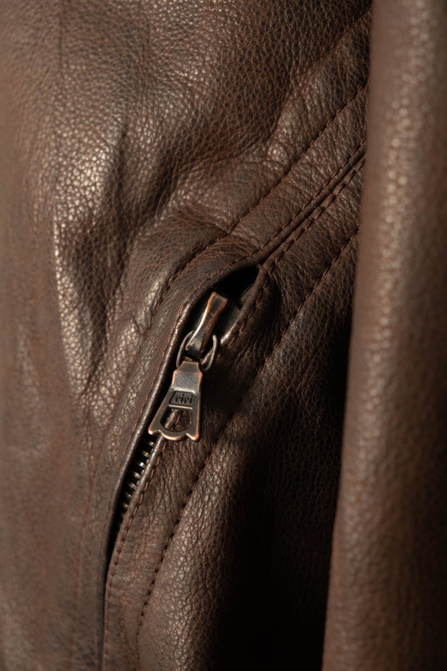 90s seraphin deerskin bomber jacket