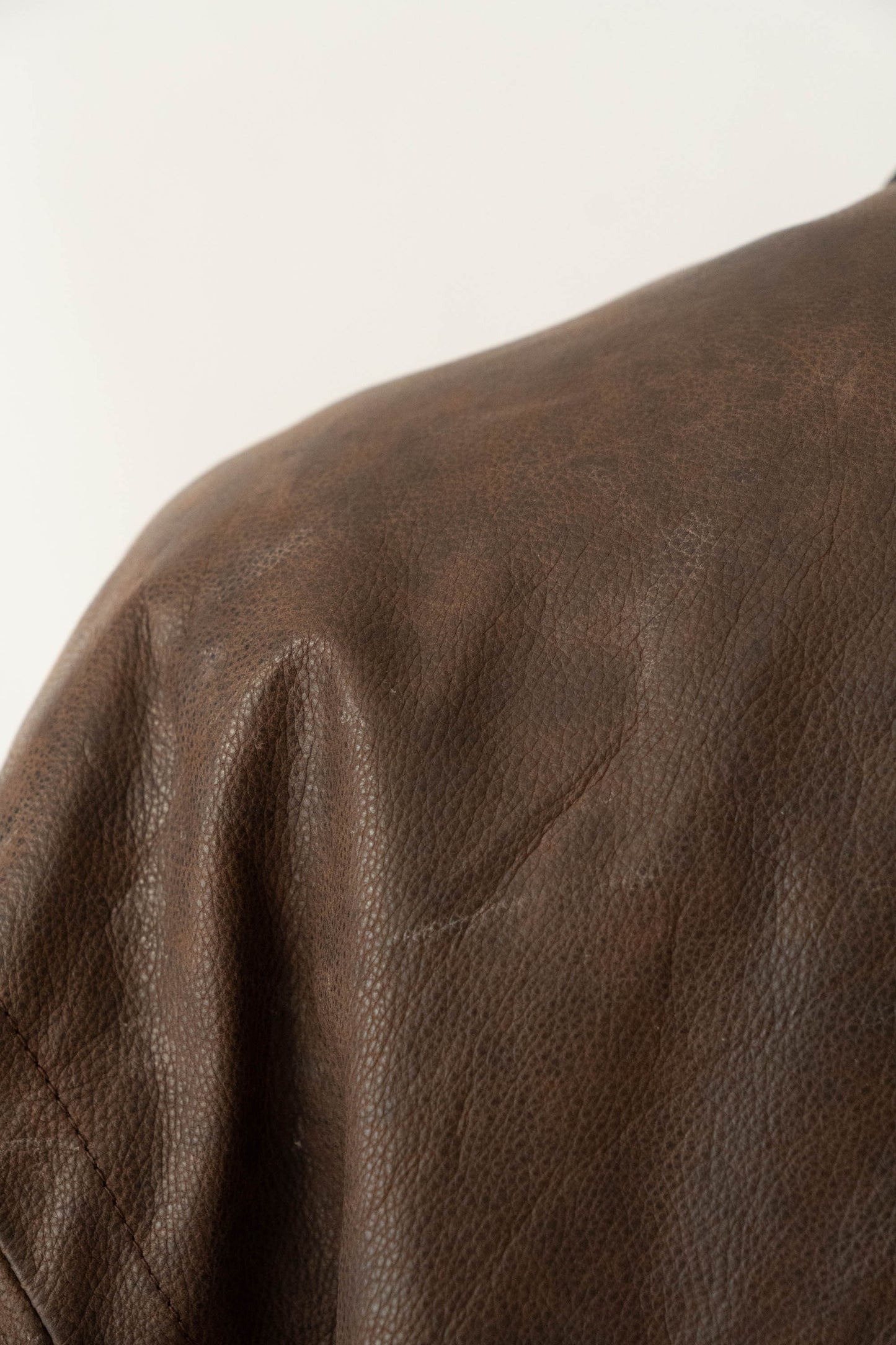 90s seraphin deerskin bomber jacket