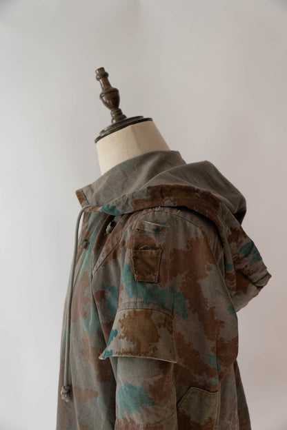 60s GERMAN ARMY BLUMENTARN CAMOUFLAGE SNIPER JACKET