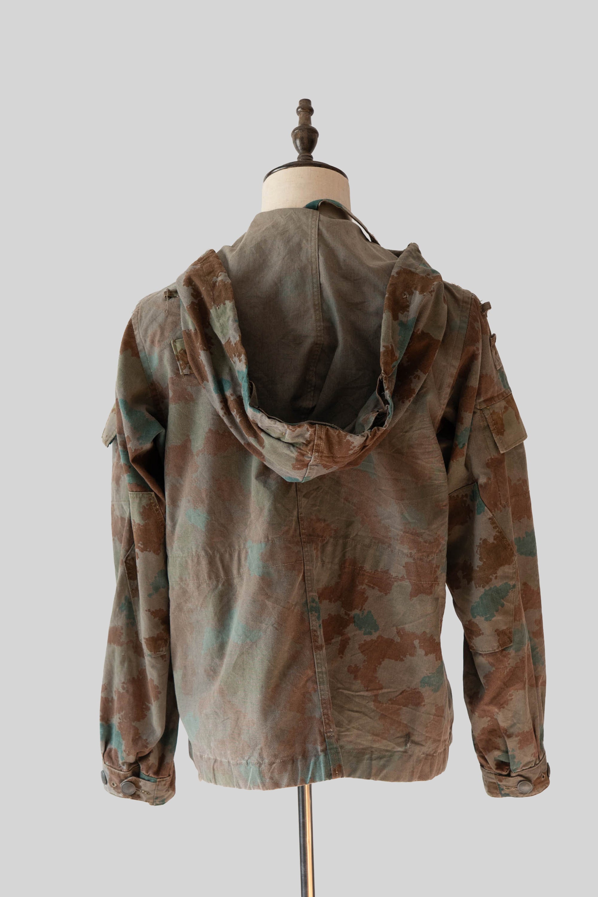 60s GERMAN ARMY BLUMENTARN CAMOUFLAGE SNIPER JACKET – edeak vintage