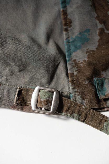 60s GERMAN ARMY BLUMENTARN CAMOUFLAGE SNIPER JACKET