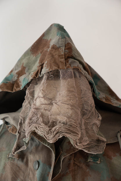 60s GERMAN ARMY BLUMENTARN CAMOUFLAGE SNIPER JACKET