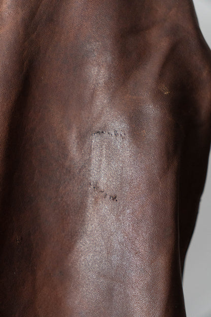 40s german kriegsmarine U-boat leather jacket