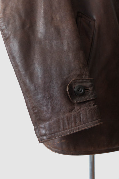 40s german kriegsmarine U-boat leather jacket