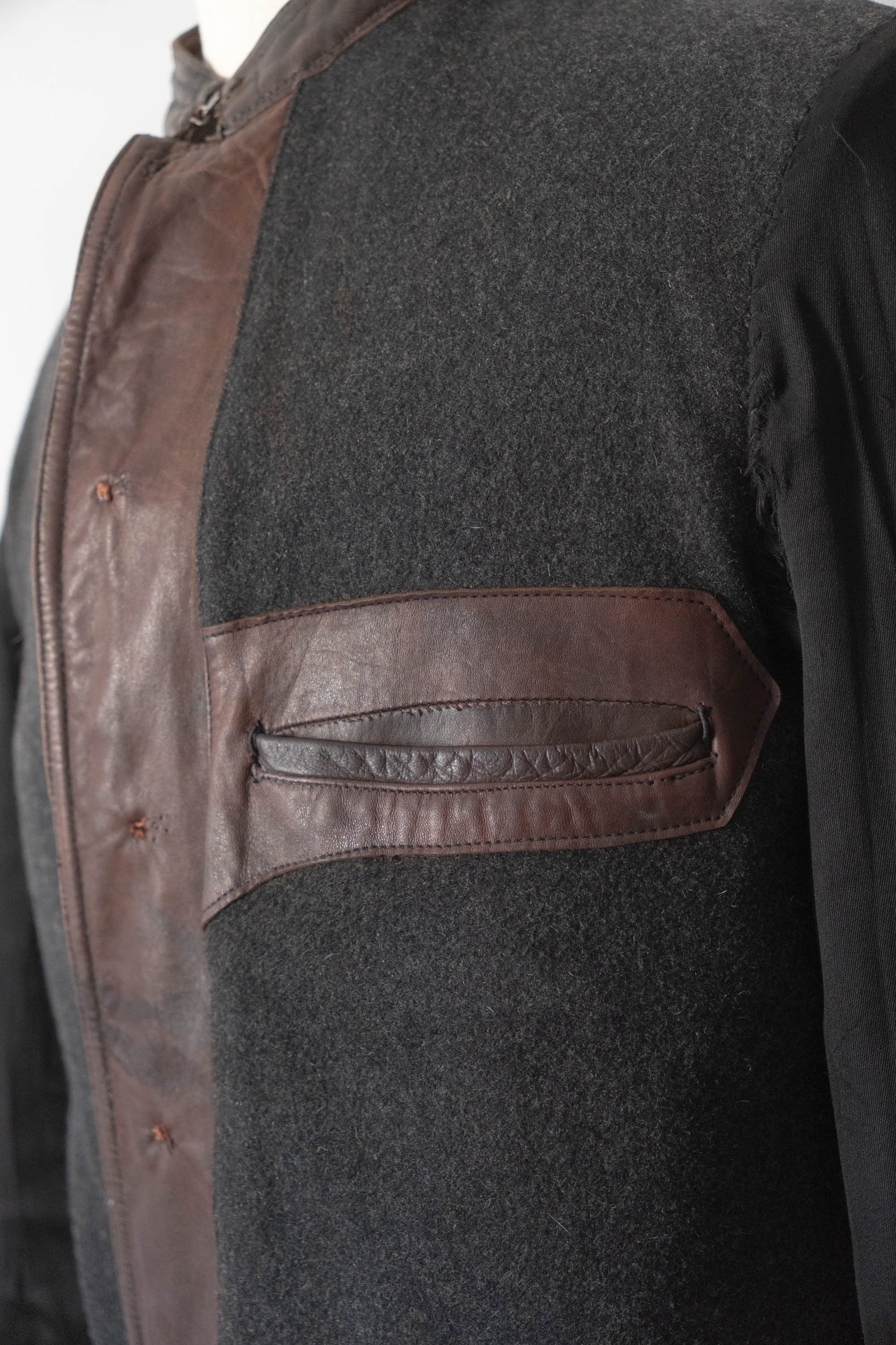 40s german kriegsmarine U-boat leather jacket